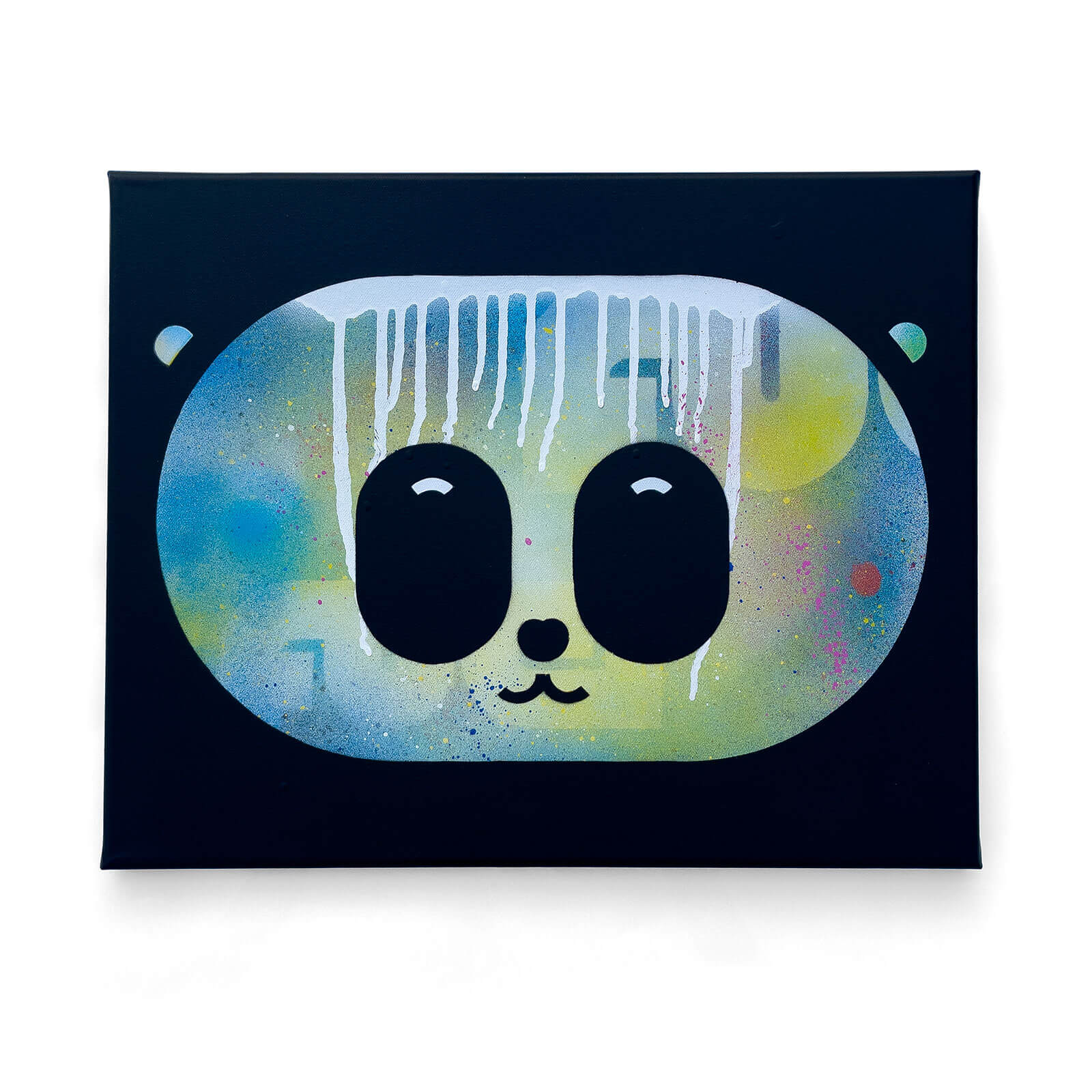 Original Fuer Panda Explosion 9 Canvas Painting